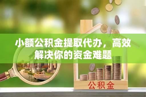 宁陕小额公积金提取代办，高效解决你的资金难题