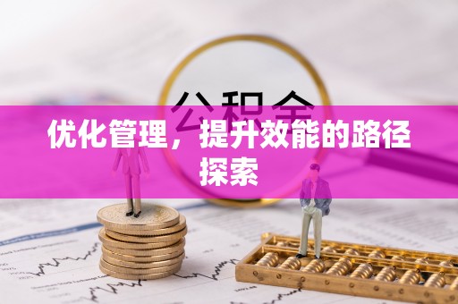 宁陕优化管理，提升效能的路径探索
