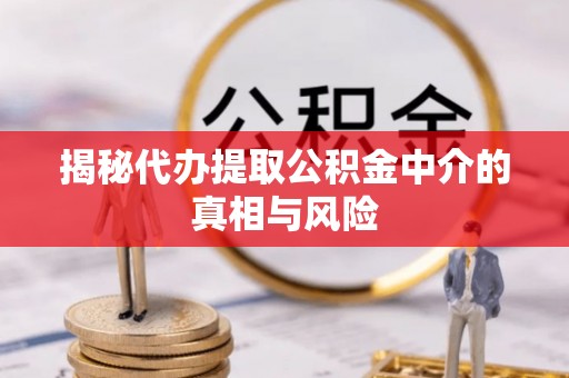 宁陕揭秘代办提取公积金中介的真相与风险