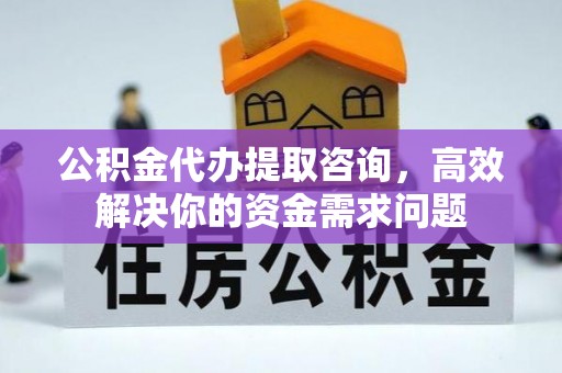 宁陕公积金代办提取咨询，高效解决你的资金需求问题